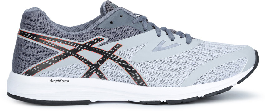 Asics Amplica Running Shoes For Men Buy BLACK STEEL GREY Color Asics Amplica Running Shoes For Men Online at Best Price Shop Online for Footwears in India Flipkart