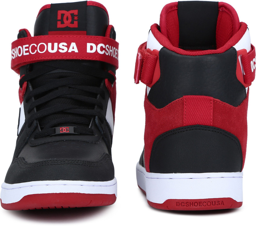 Mens dc high top shoes clearance
