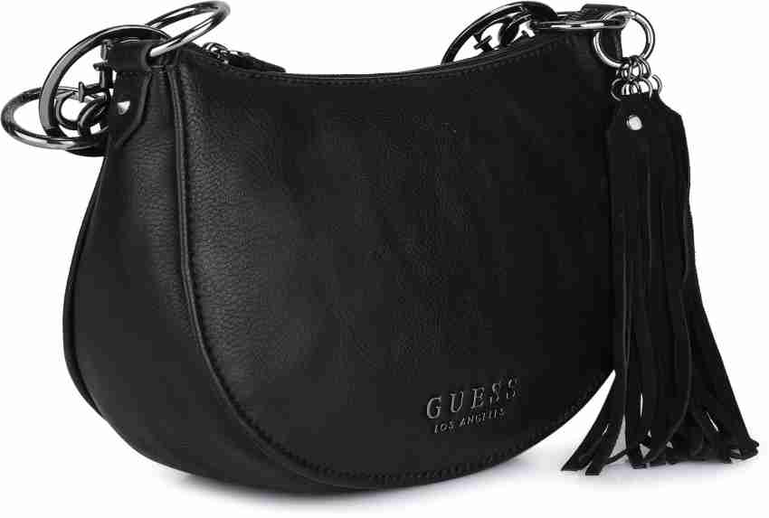 GUESS Black Shoulder Bag ALANA BLASTER WASH Price in