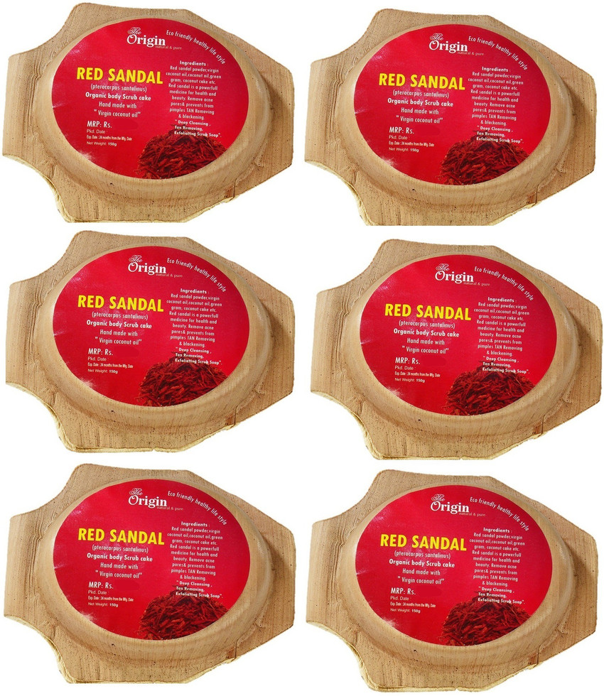 Red sandal soap online shopping discount