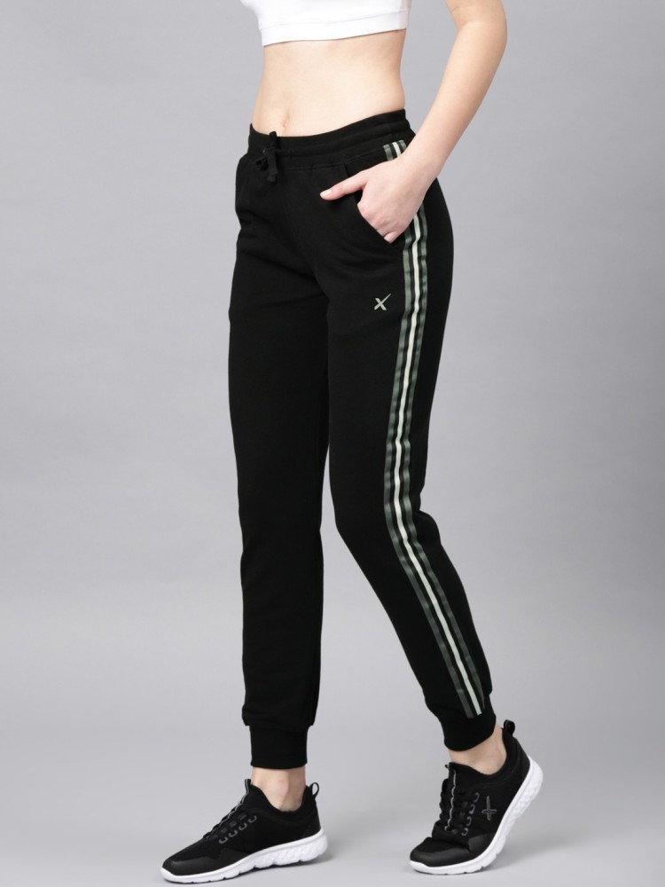 HRX by Hrithik Roshan Solid Women Black Track Pants Buy HRX by