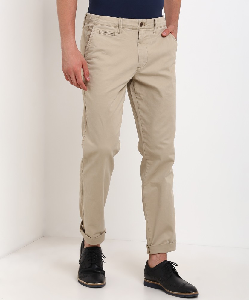 Buy Spykar Brown Cotton Blend Mid Rise Trousers for Men Size  28VOT02BBCG031Mud Brown at Amazonin