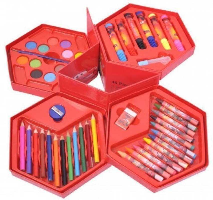 Buy WebKreature Color Box Set for Kids - 46 PCs Online at Low Prices in  India 