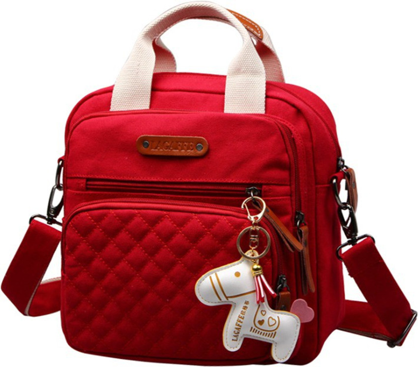 The Mom Store Mini Diaper Bag For Casual Outings Red Buy Baby Care Products in India Flipkart