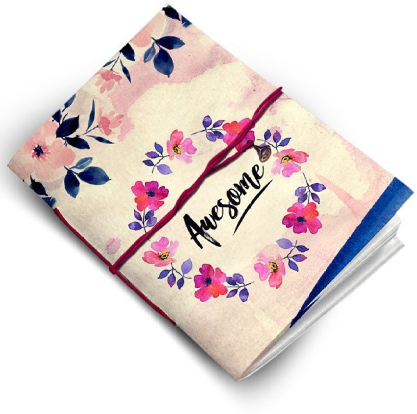 handmade diary cover design