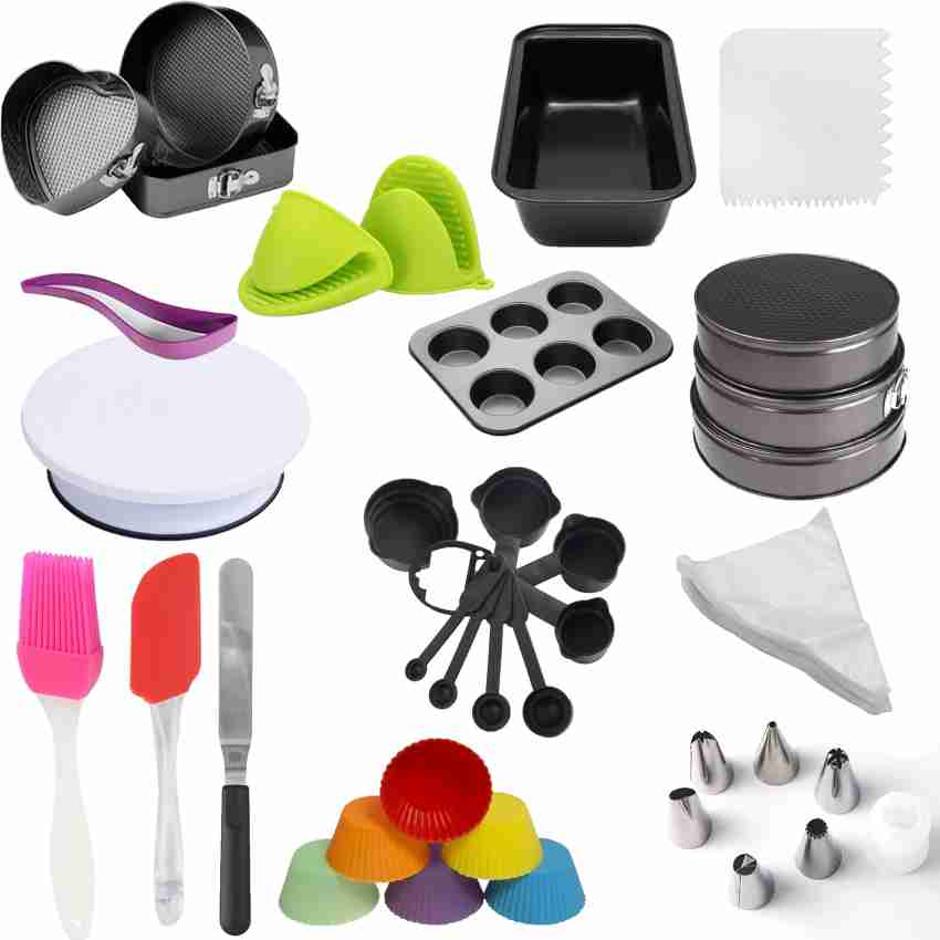 Shopoholic Cake decoration tools,icing tools, baking tools/ Kitchen Tool  Set Price in India - Buy Shopoholic Cake decoration tools,icing tools,  baking tools/ Kitchen Tool Set online at