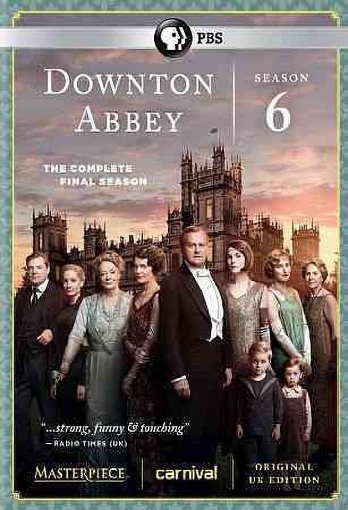 DOWNTON ABBEY SEASON 6 UK EDITION Price in India Buy DOWNTON