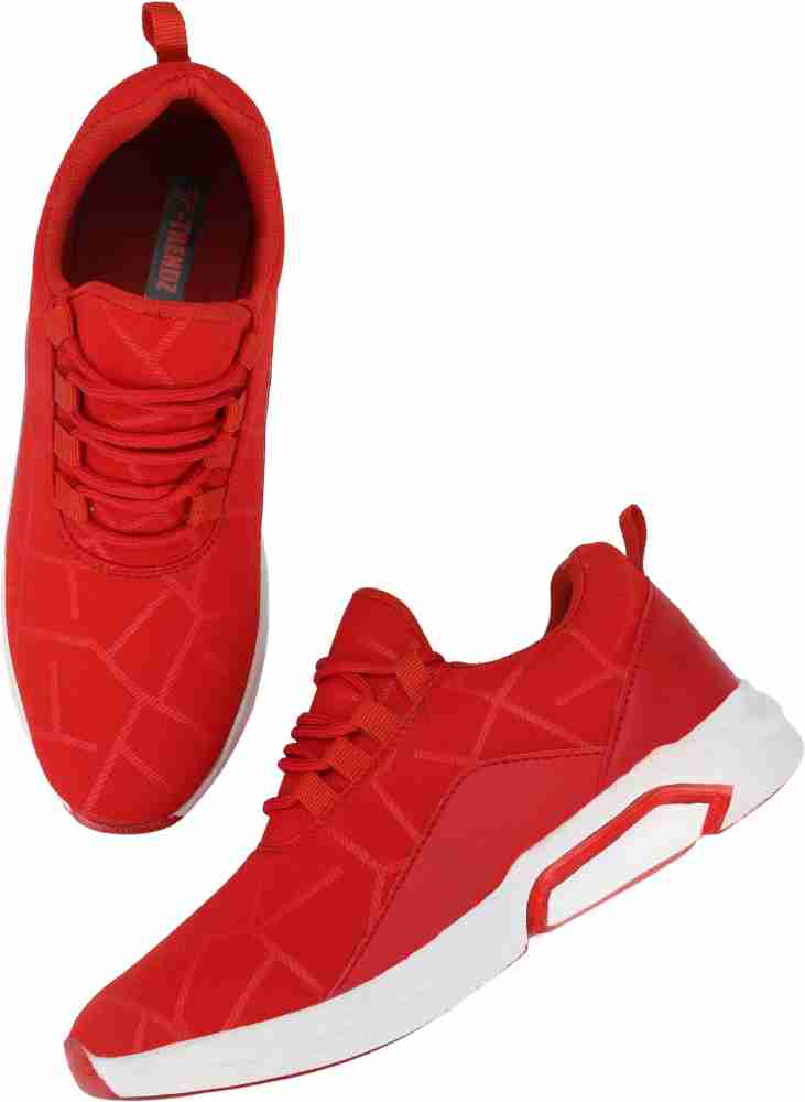 Red sales shoes flipkart