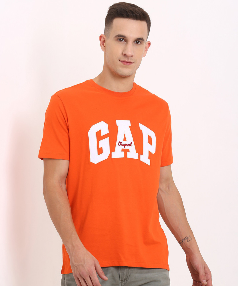Orange t shirt flipkart sales