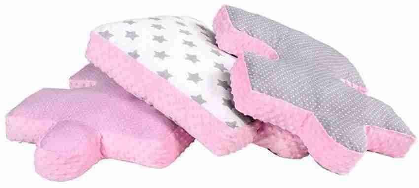 LULANDO Set of 9 Puzzle Pillows For Children Pink 145x145x9 cm