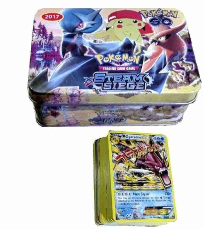 Vortex Toys Pokemon Go Steam Siege Series Metal Box Card Pack Kids