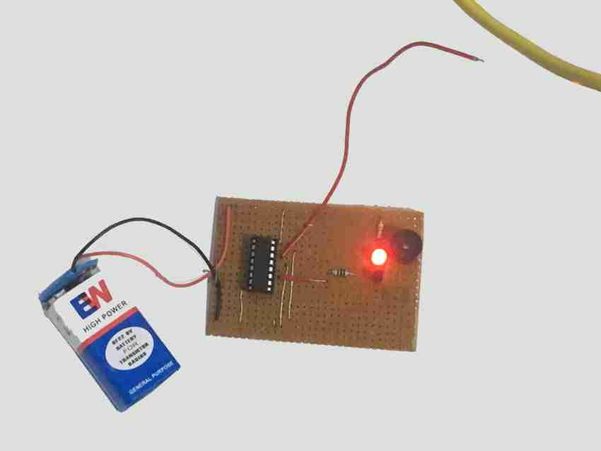 project hub Wireless AC power detector Ready to use Project on