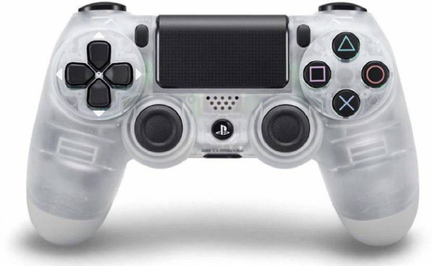 Transparent white ps4 controller hotsell