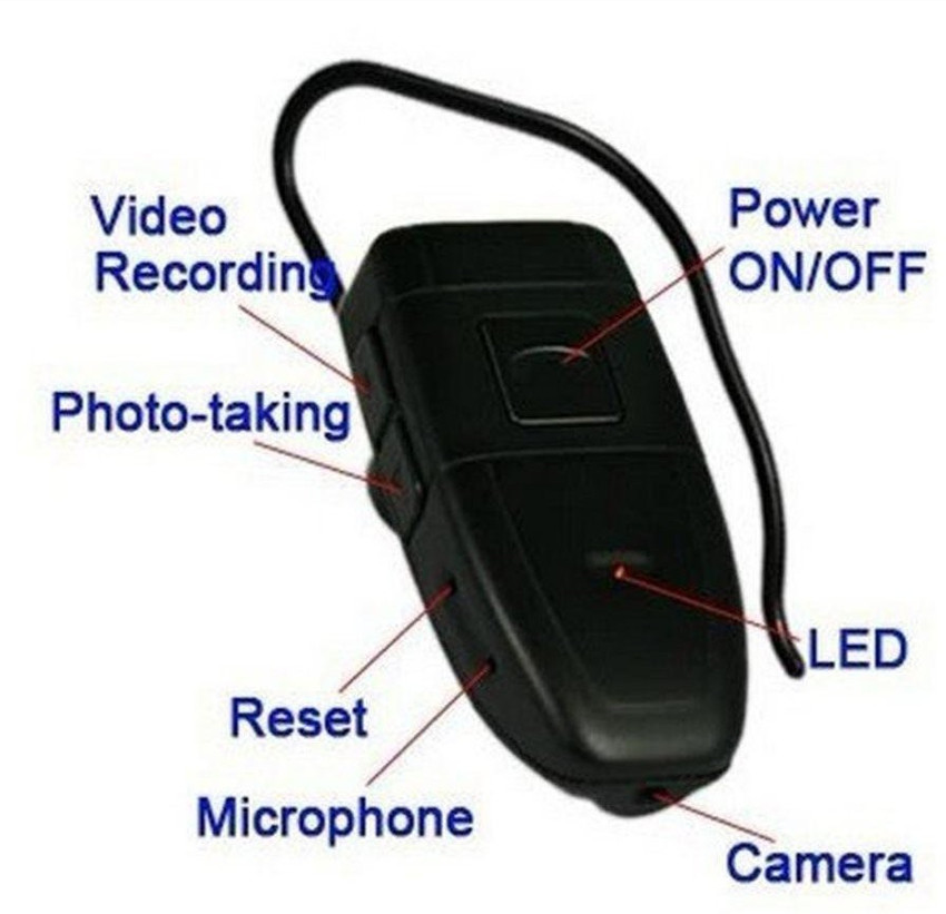 Headset spy camera clearance