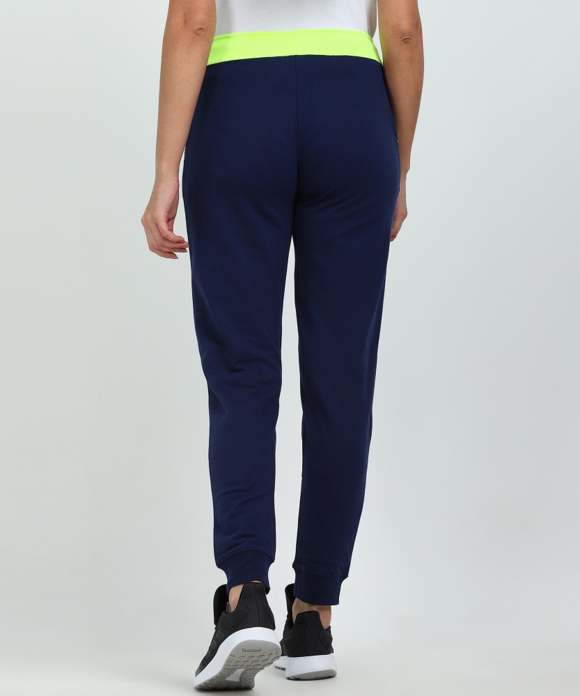 FRUIT OF THE LOOM Solid Women Dark Blue Track Pants Buy FRUIT OF