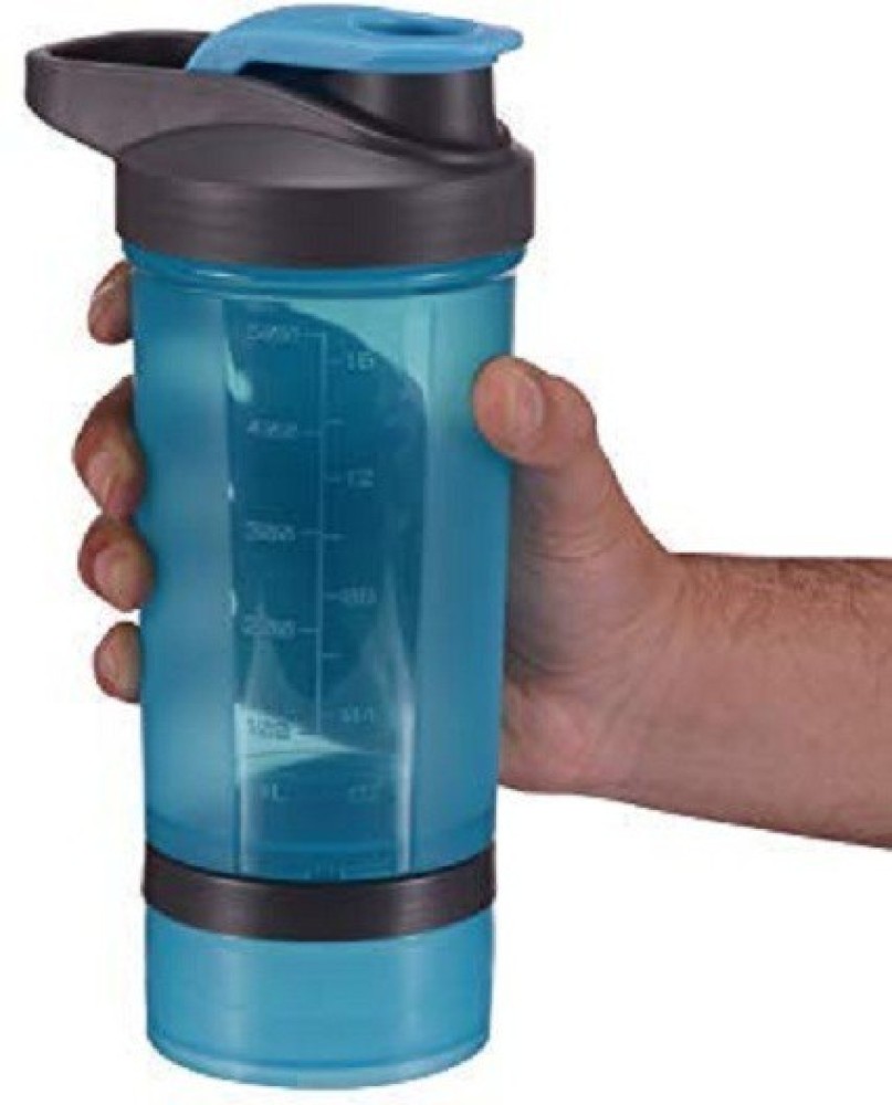 VOLCO Pre Post Workout Gym Protein Shaker Bottle Cup with Storage