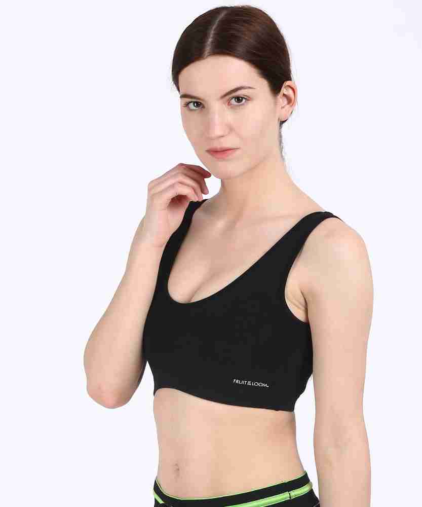 Fruit of the loom padded 2024 sports bra