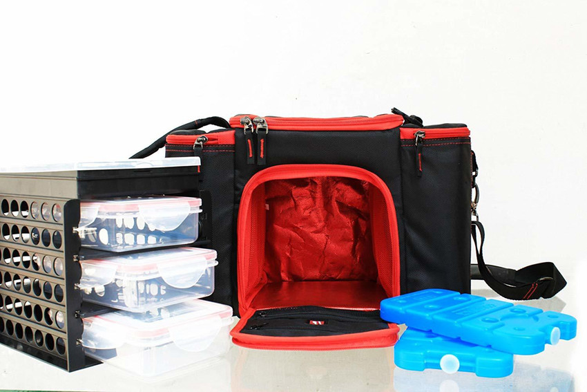 Lunch box gym bag top