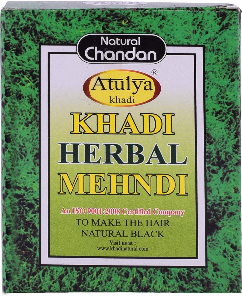 Buy Herbal Black Hair Mehndi Online - Natural Colour