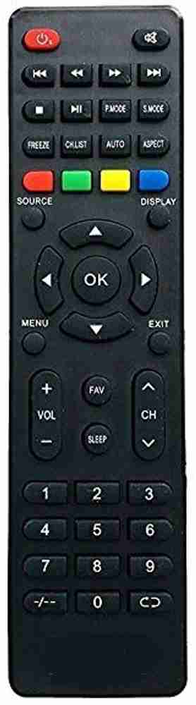Wincase LCD LED Remote for VU LED LCD TV VU LED TV VU LCD TV VU SMART LED TV Remote Controller