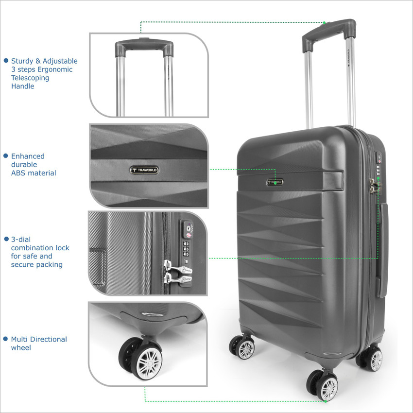 Traworld bags discount 20 inch