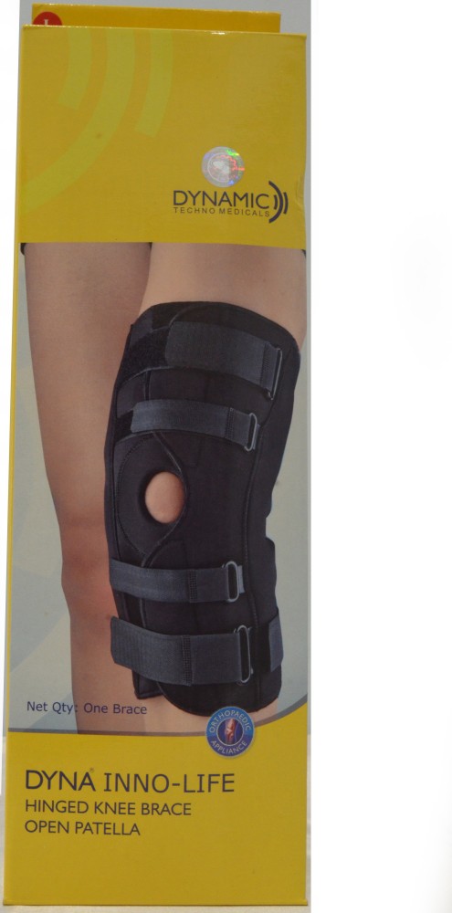 Dyna Knee Brace Hinged Inno Open Patella Knee Support - Buy Dyna Knee Brace  Hinged Inno Open Patella Knee Support Online at Best Prices in India -  Fitness