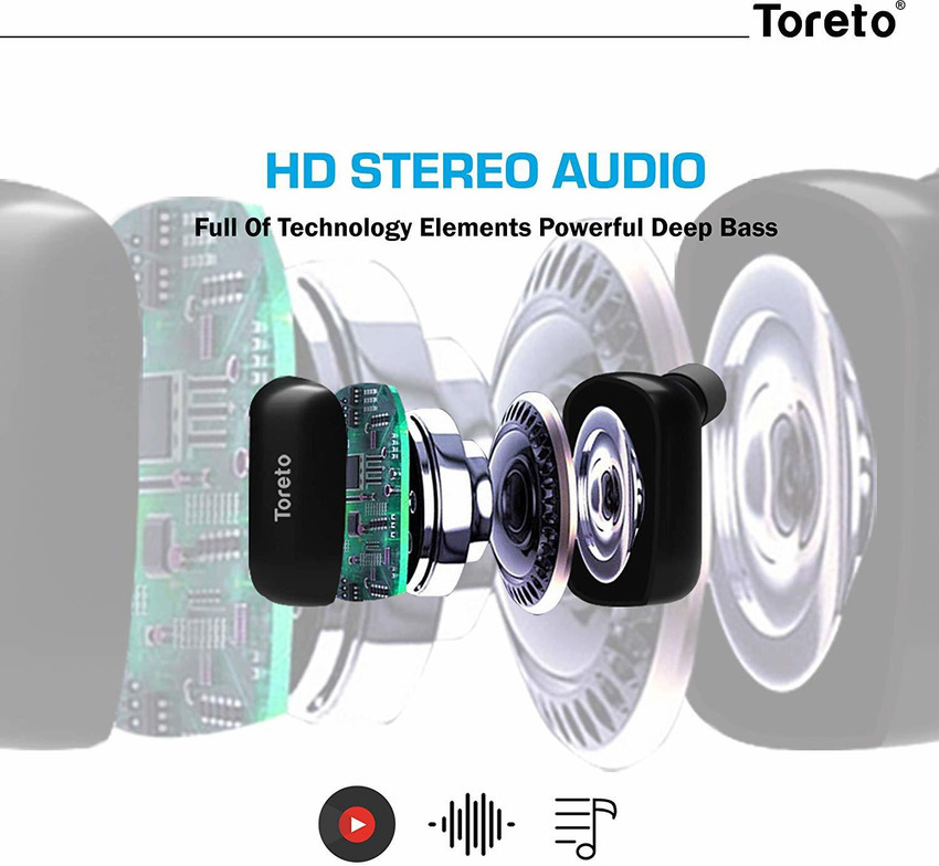 Toreto wireless earbuds tor 271 clearance