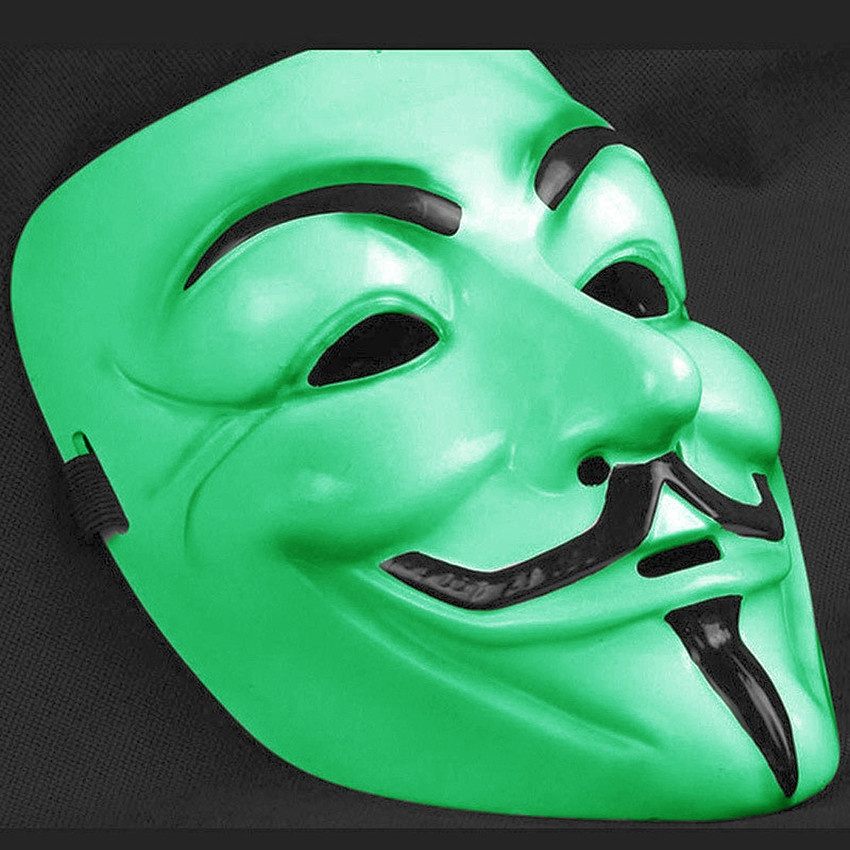 Anonymous Green Face