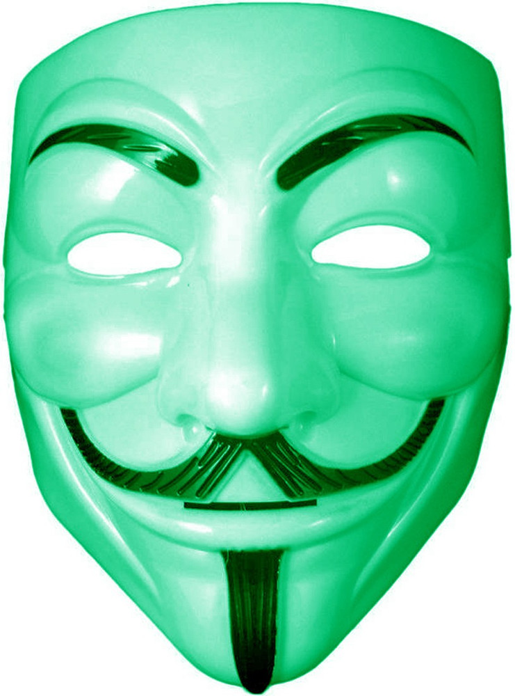 Anonymous Green Face