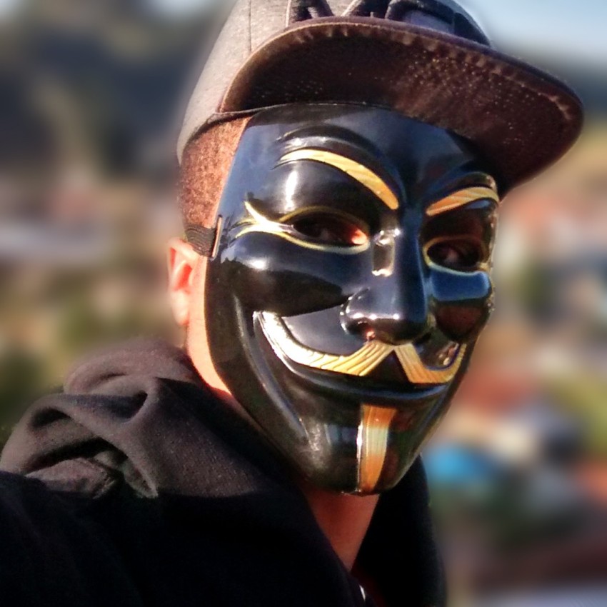 Anonymous Mask, Anonymous Face Mask - Guy Fawkes Mask