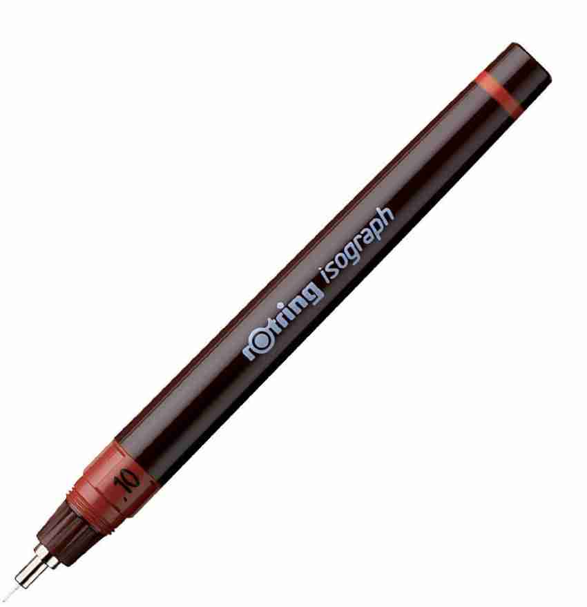 Rotring Tikky Graphic Drawing Pen - Pigment Ink - 0.4 mm - Black Ink