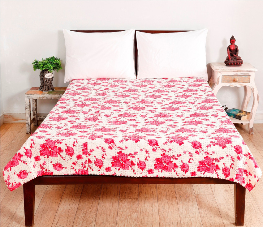 Kantha stitch best sale bed cover