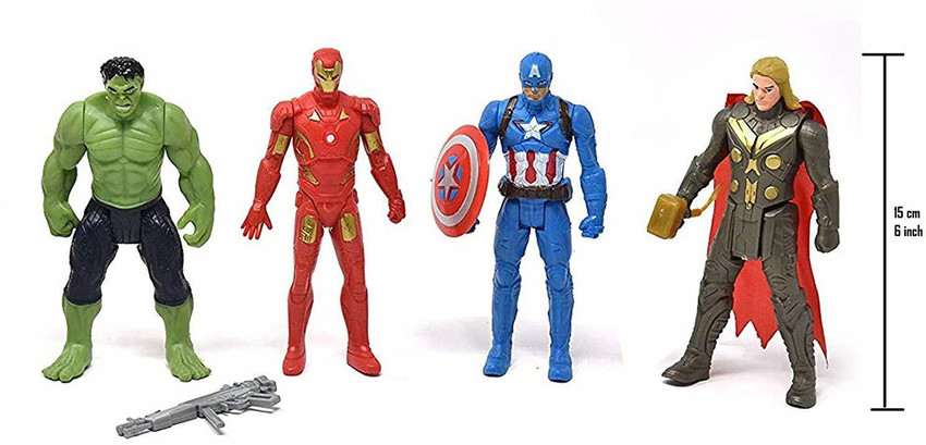 Avengers action best sale figure pack