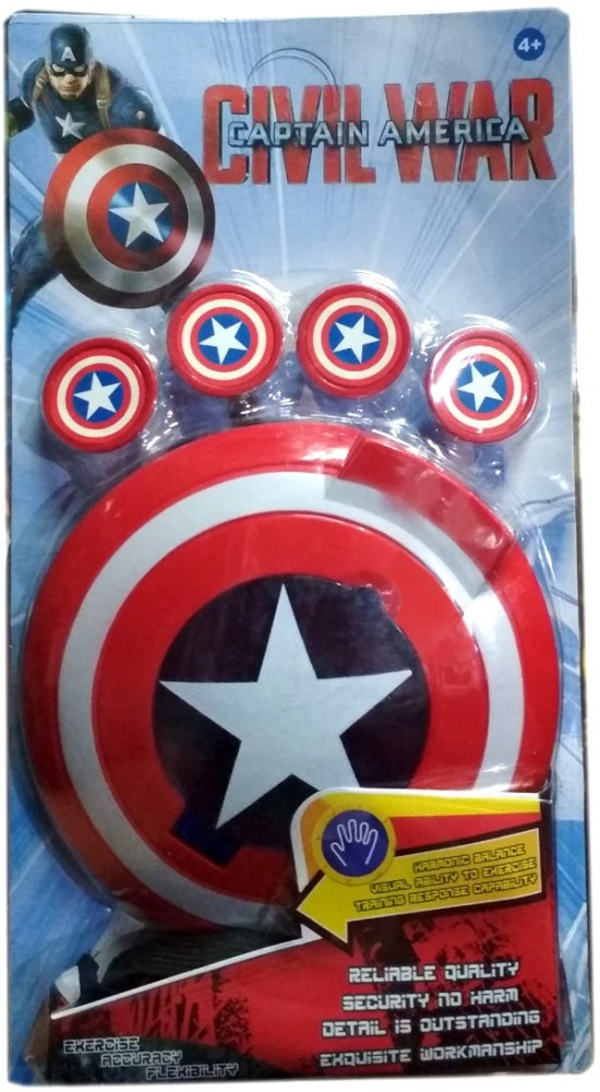 IndusBay Captain America Shield - Captain America Shield . Buy Captain  America toys in India. shop for IndusBay products in India.