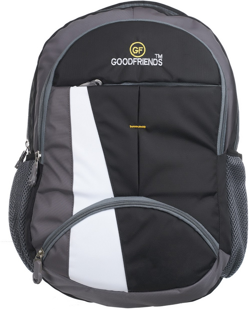 GOOD FRIENDS With Rain Cover Waterproof School Bag