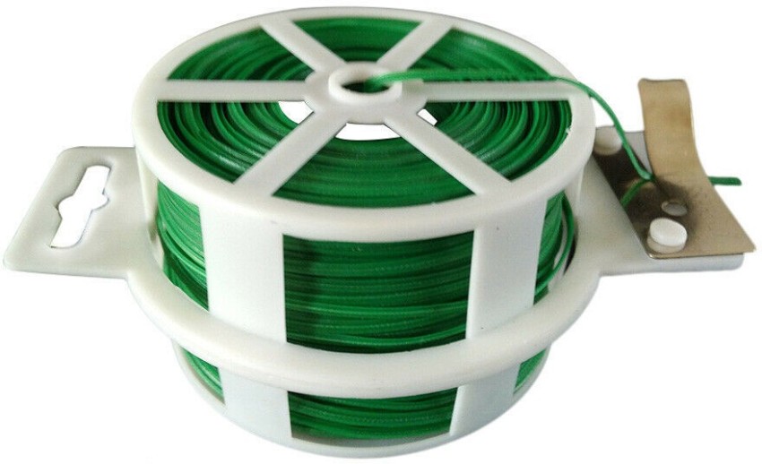 20/30/50/100m Garden Plant Support Binding Wire with Cutter Fixed