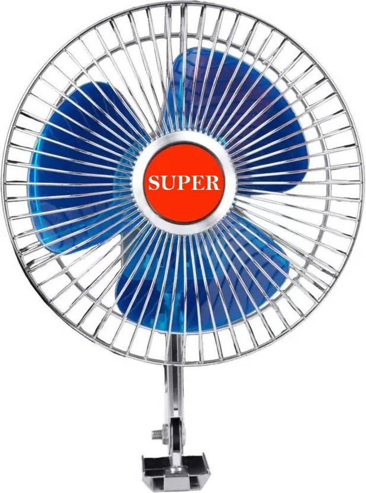 SUPER Auto Rotate Car Fan 6 Inch With Switch And Wiring 12V DC Car Interior Fan Car Interior Fan