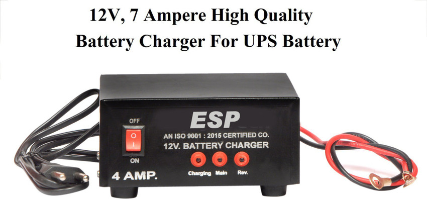 ESP Ultra High Quality 12V Battery Charger for Multiple