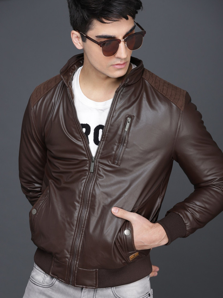 Wrogn new arrivals leather jacket
