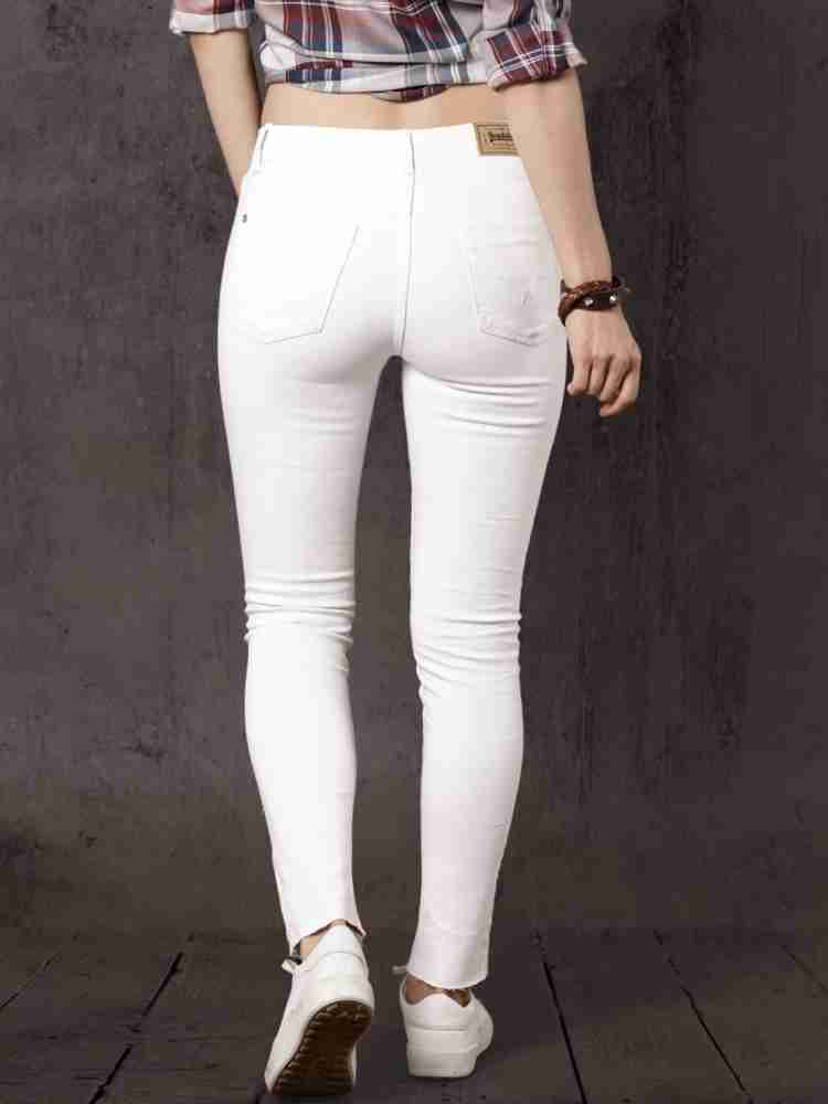 Roadster Regular Women White Jeans Buy Roadster Regular Women