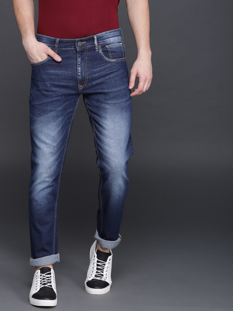 WROGN Skinny Men Blue Jeans Buy WROGN Skinny Men Blue Jeans Online at Best Prices in India Flipkart