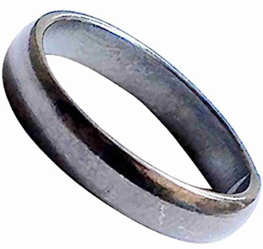 ASTRO HUB Real Black Horse Shoe Iron Ring Kale Ghode Ki Naal