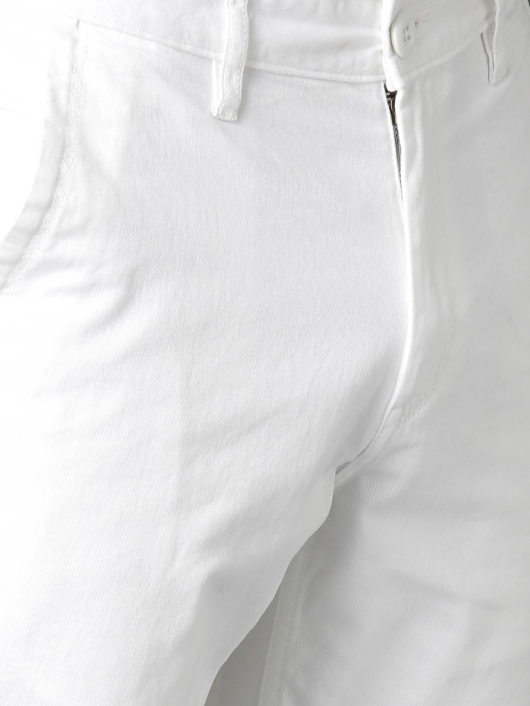 Raymond Regular Fit Men White Trousers  Buy Raymond Regular Fit Men White  Trousers Online at Best Prices in India  Flipkartcom