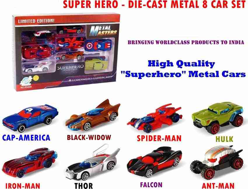 Ruby Super Hero Metal Car set Die Cast set a perfect car set toy