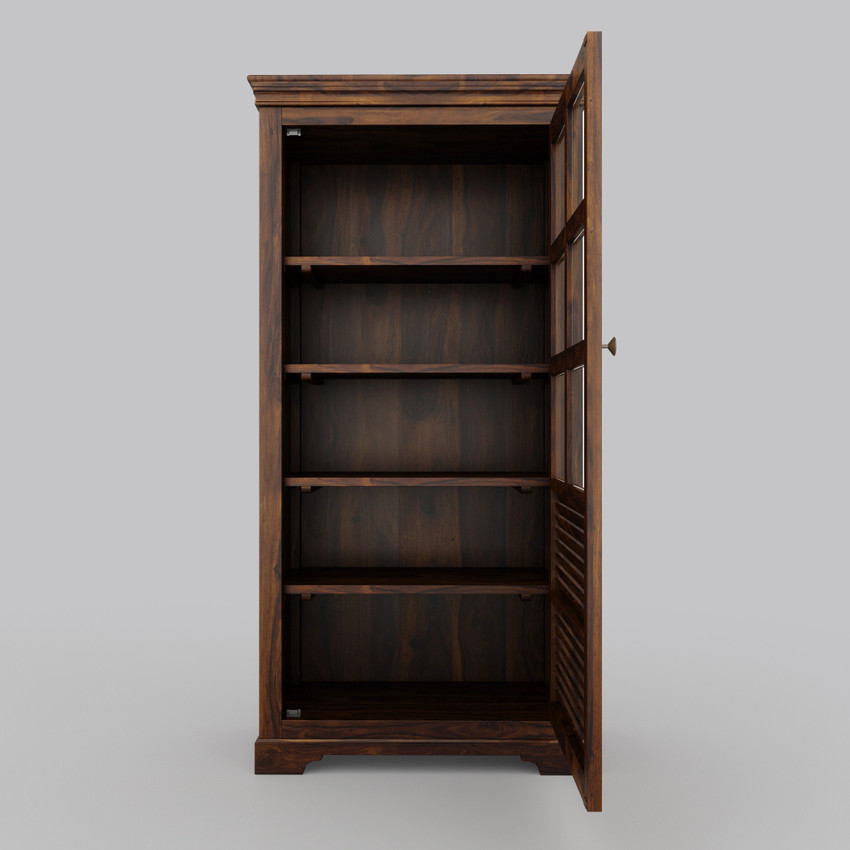 Wooden bookshelf best sale flipkart