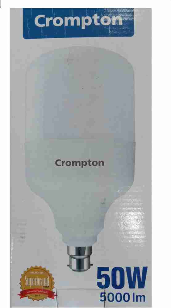 Crompton 50 W Basic Standard B22 LED Bulb Price in India Buy Crompton 50 W Basic Standard B22 LED Bulb online at Flipkart