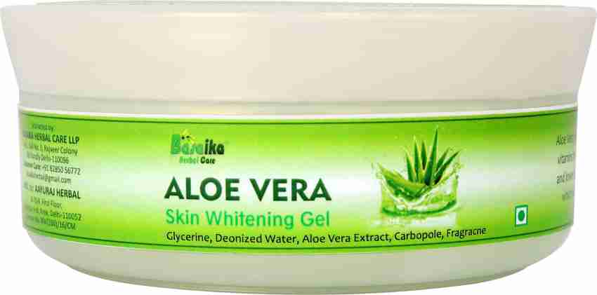 Basaika Herbal Care Aloe vera Skin whitening gel Price in India