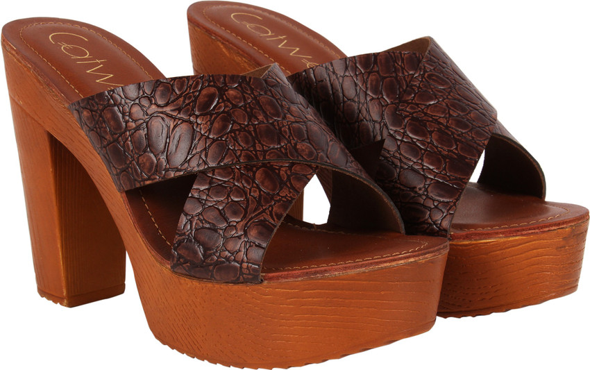 Catwalk Women Brown Heels Buy Catwalk Women Brown Heels Online