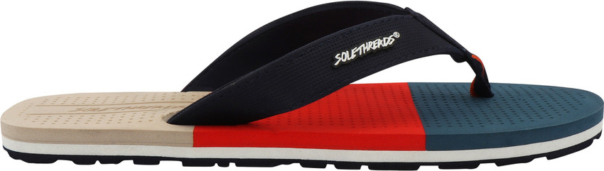 Sole Threads Men Solethreads Men Navy Orange MOZ Flip Flops Flip