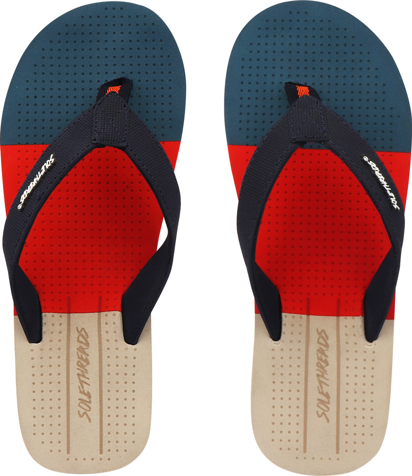 Sole Threads Men Solethreads Men Navy Orange MOZ Flip Flops Flip